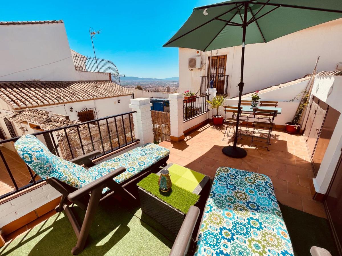 Casa Lucia Albaicin Con Terraza Apartment กรานาดา ภายนอก รูปภาพ